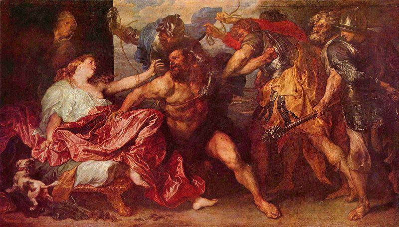 Anthony Van Dyck Samson and Delilah, Germany oil painting art
